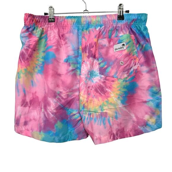 Boardies Spiral Tie Dyed 15" Swim Trunks size XL - Picture 2 of 8